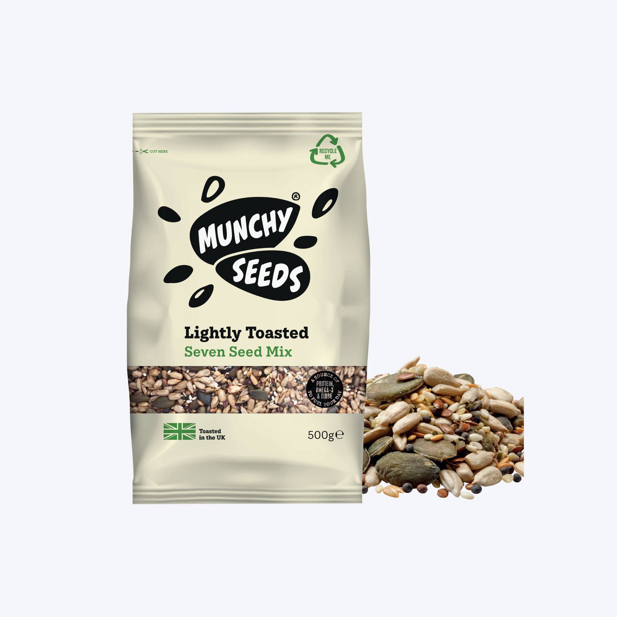 Munchy Seeds Lightly Toasted 7 Seed Mix - 500g