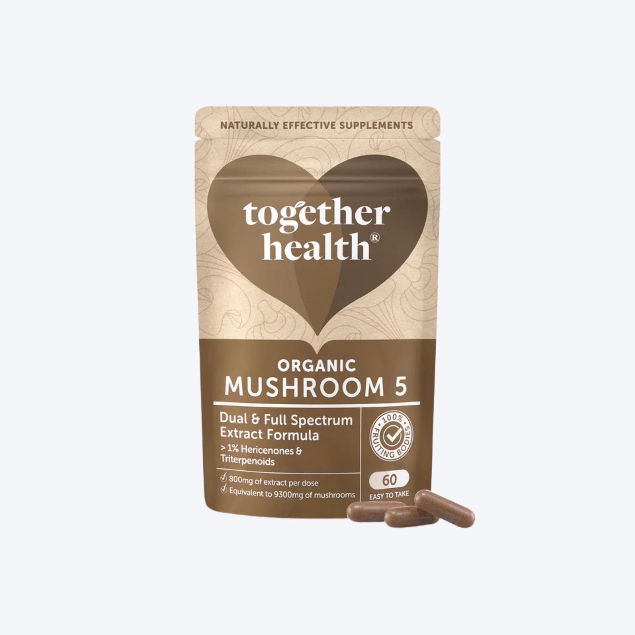 Together Health Mushroom 5 x60 Capsules