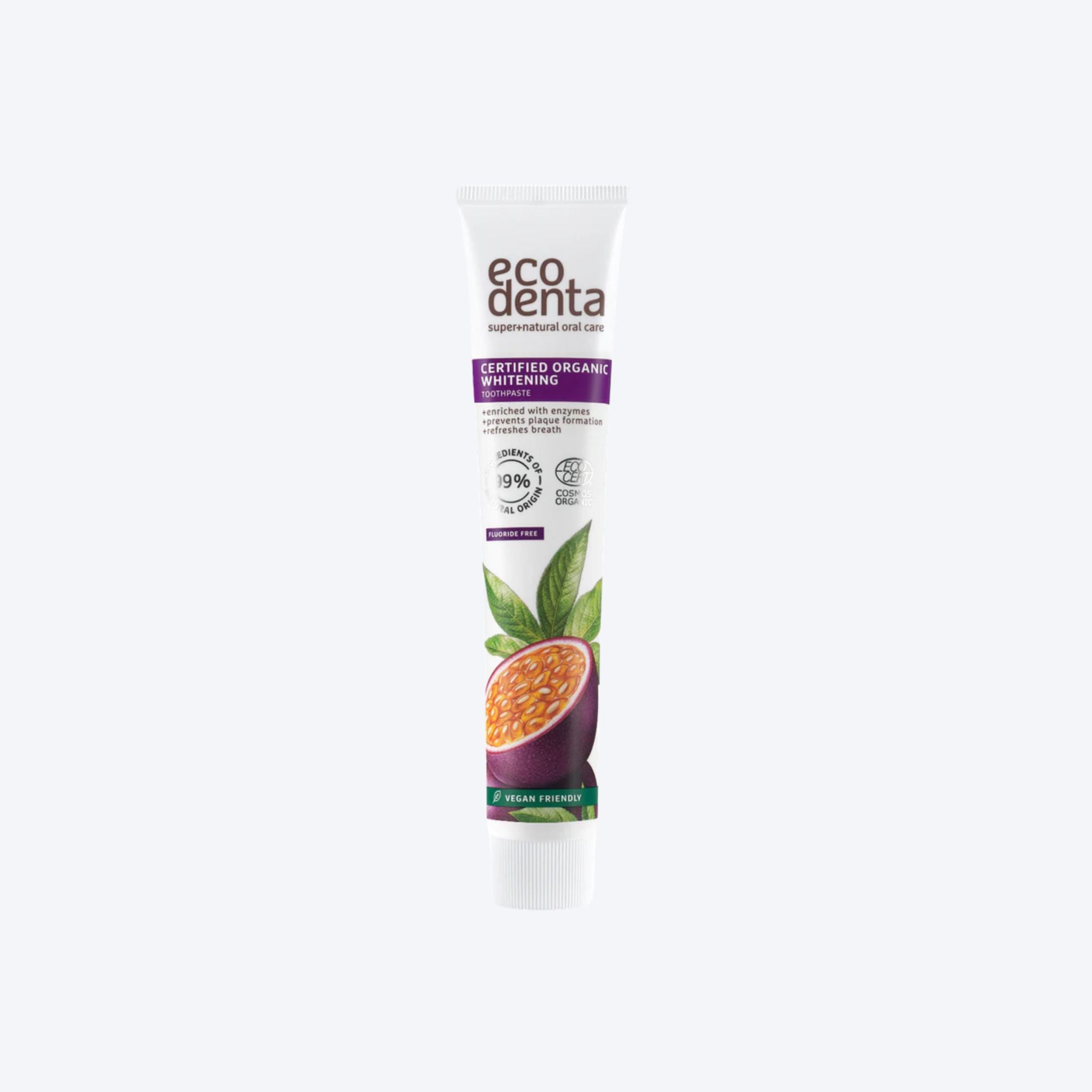 EcoDenta Whitening Toothpaste - Passion Fruit