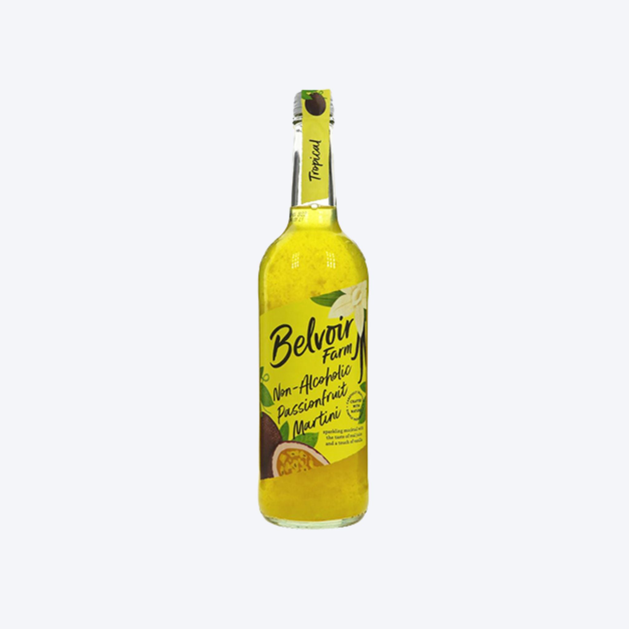 Belvoir Farm Sparkling Non-Alcoholic Passion Fruit Martini