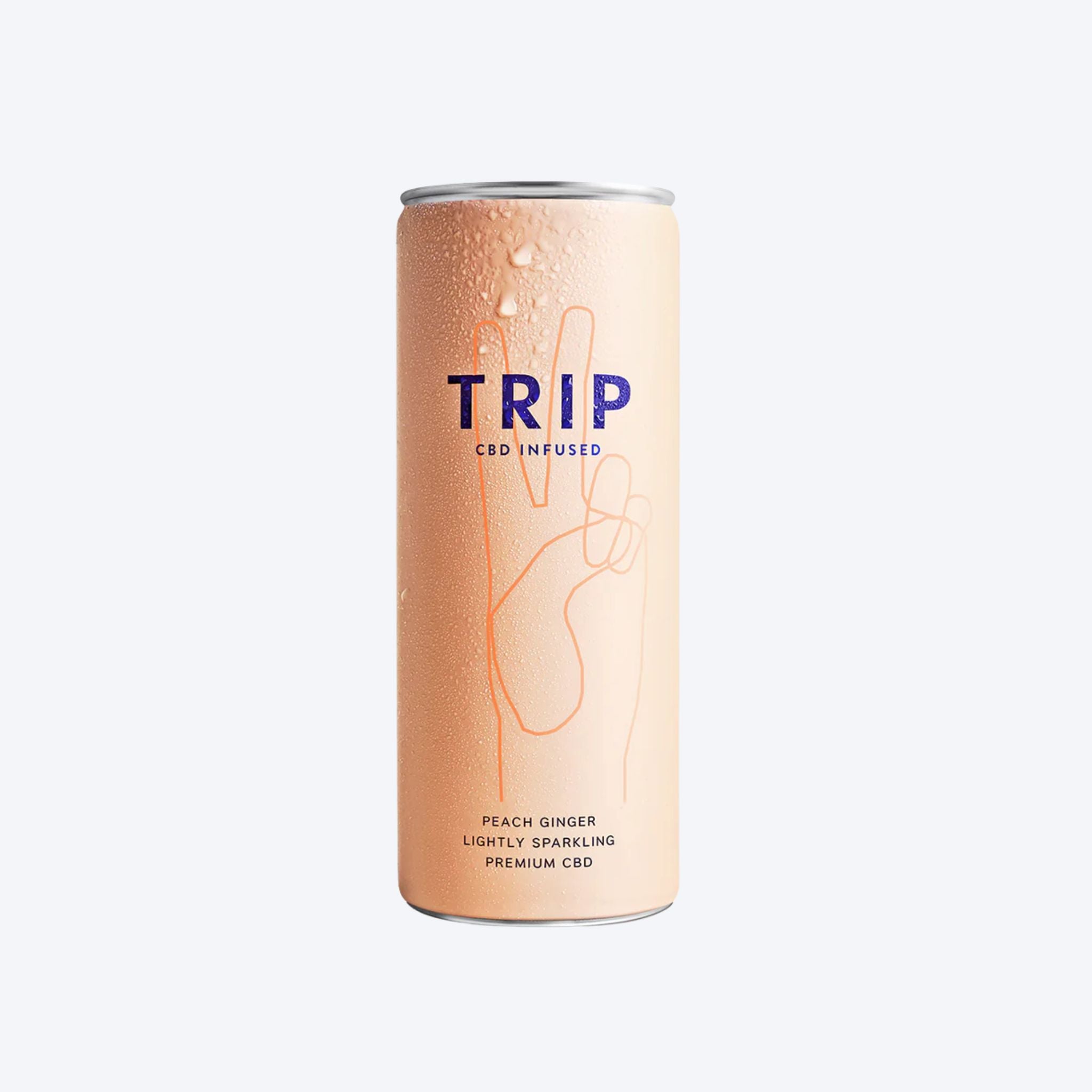 Trip CBD Infused Peach Ginger Can