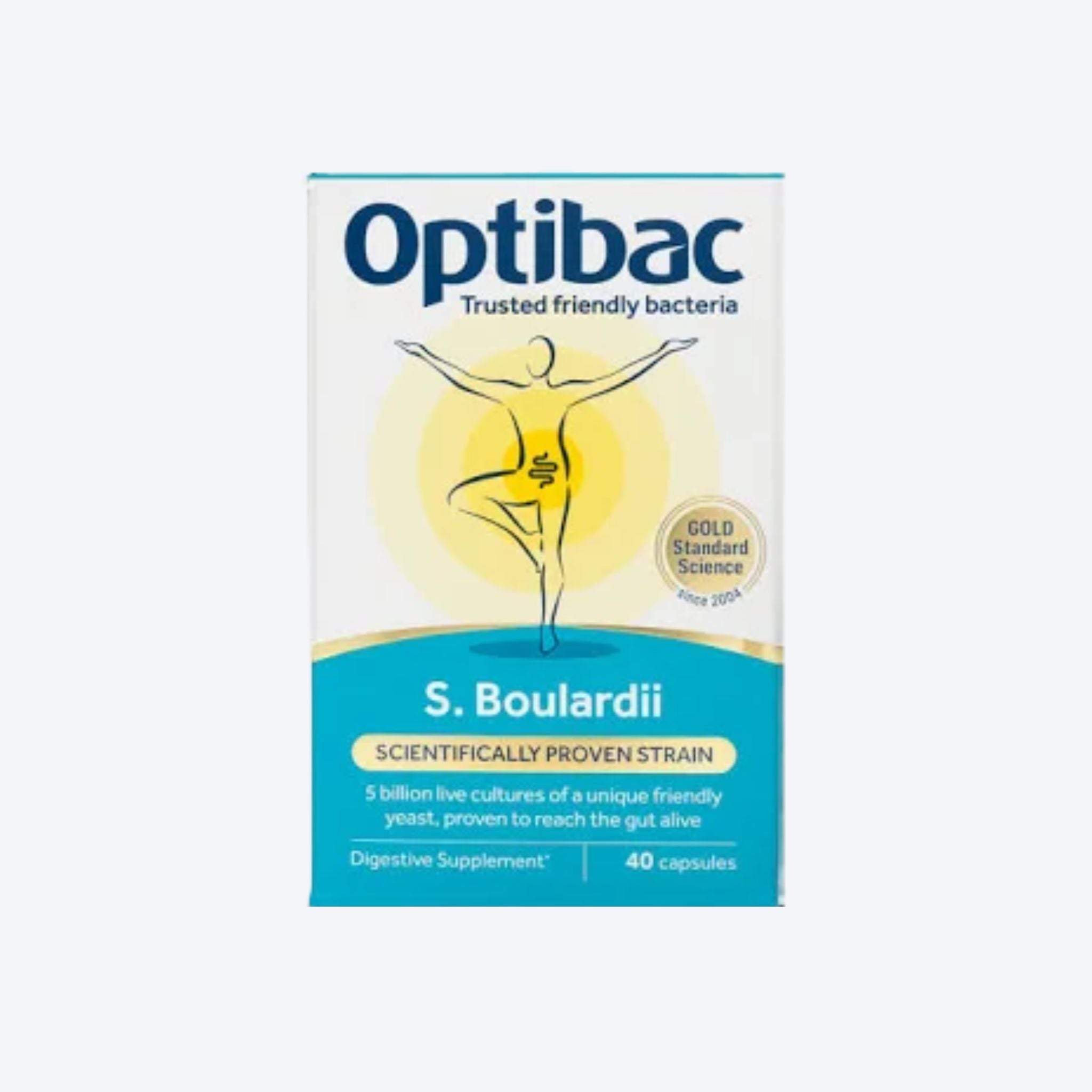 Optibac Probiotics Saccharomyces Boulardii 40 Caps