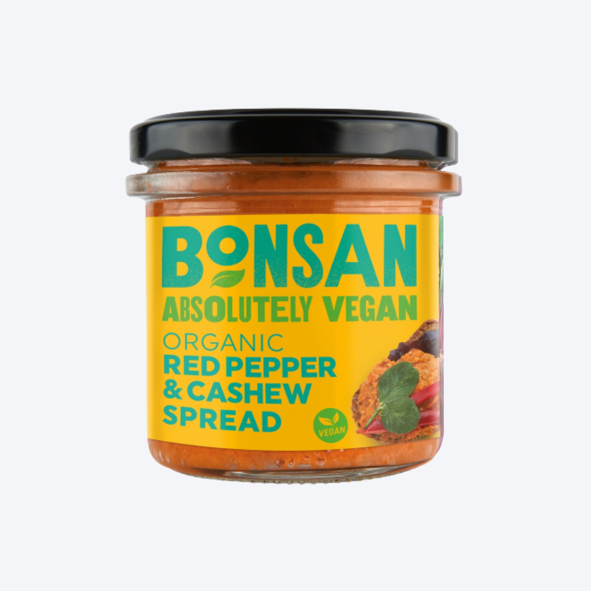 Bonsan Vegan Red Pepper & Cashew Spread