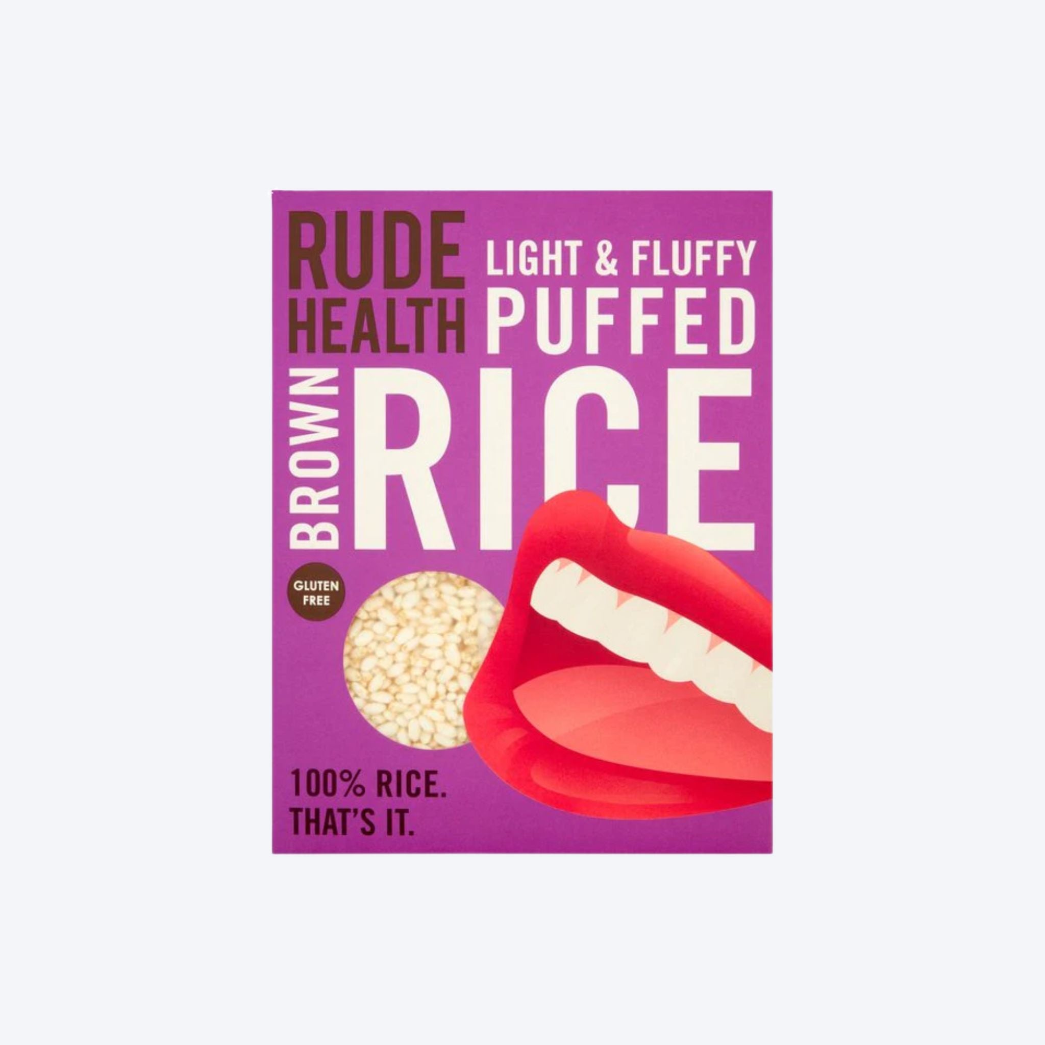Rude Health Puffed Brown Rice - 225g