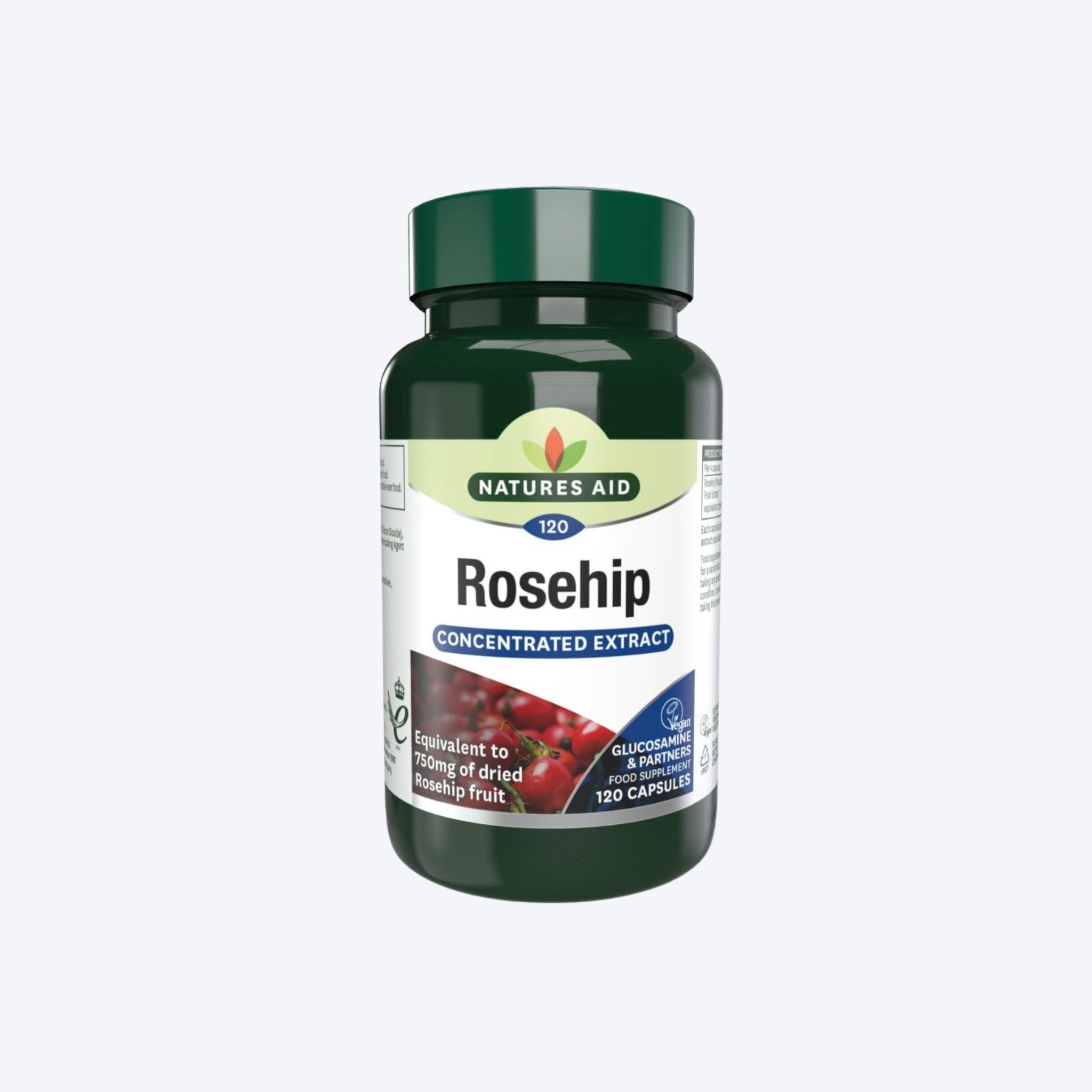 Natures Aid Rosehip x120 Capsules