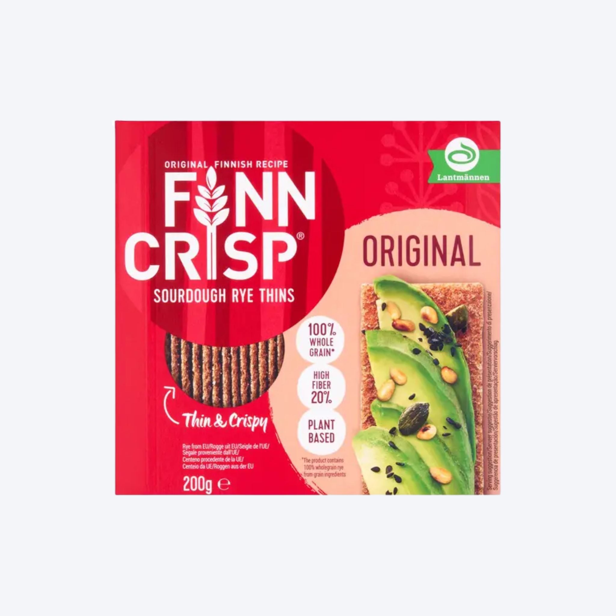 Finn Crisp Multigrain Rye Thins - 175g