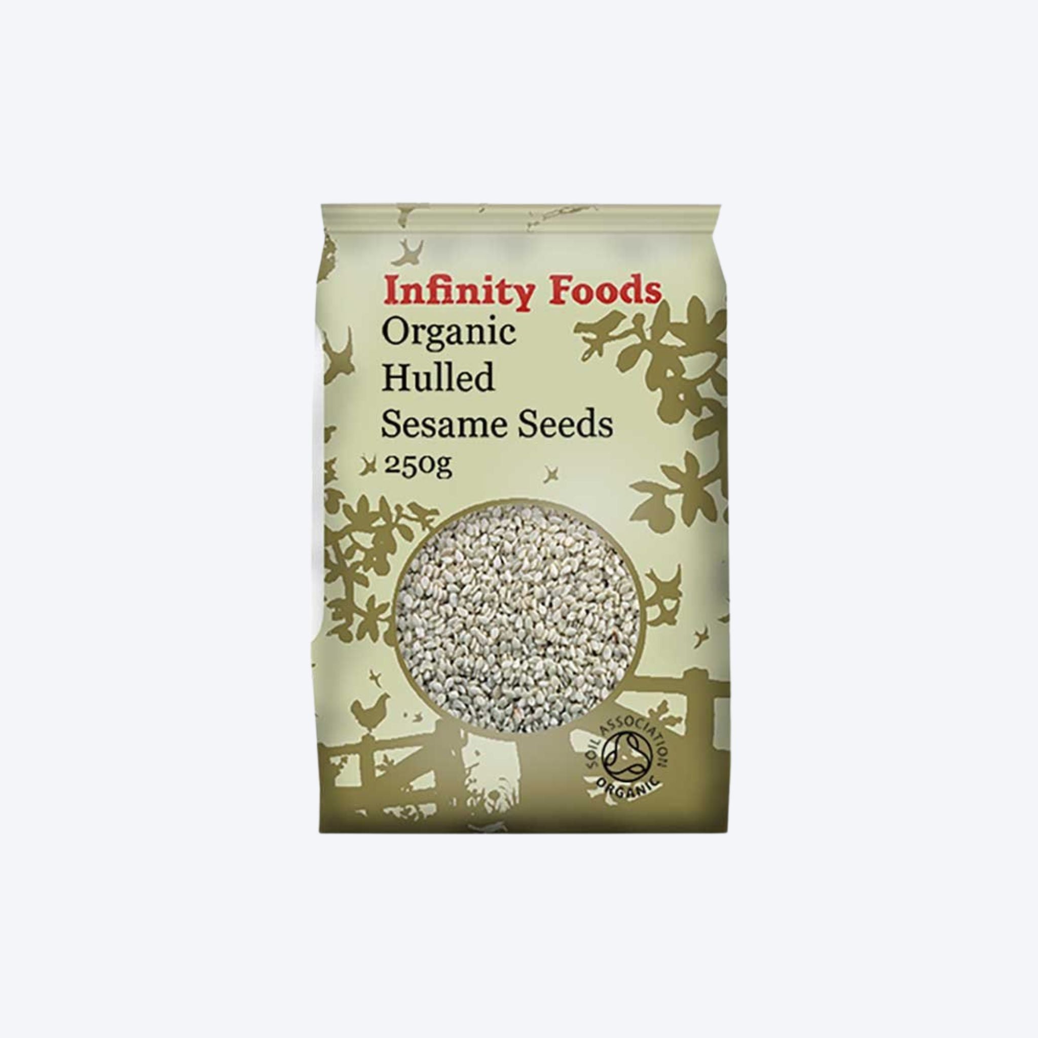 Infinity Foods Hulled Sesame Seeds - 250g