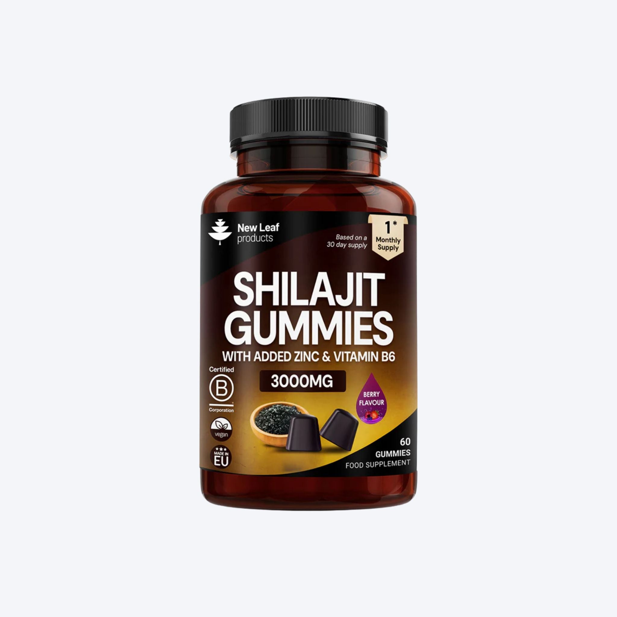 New Leaf Shilajit x60 Gummies