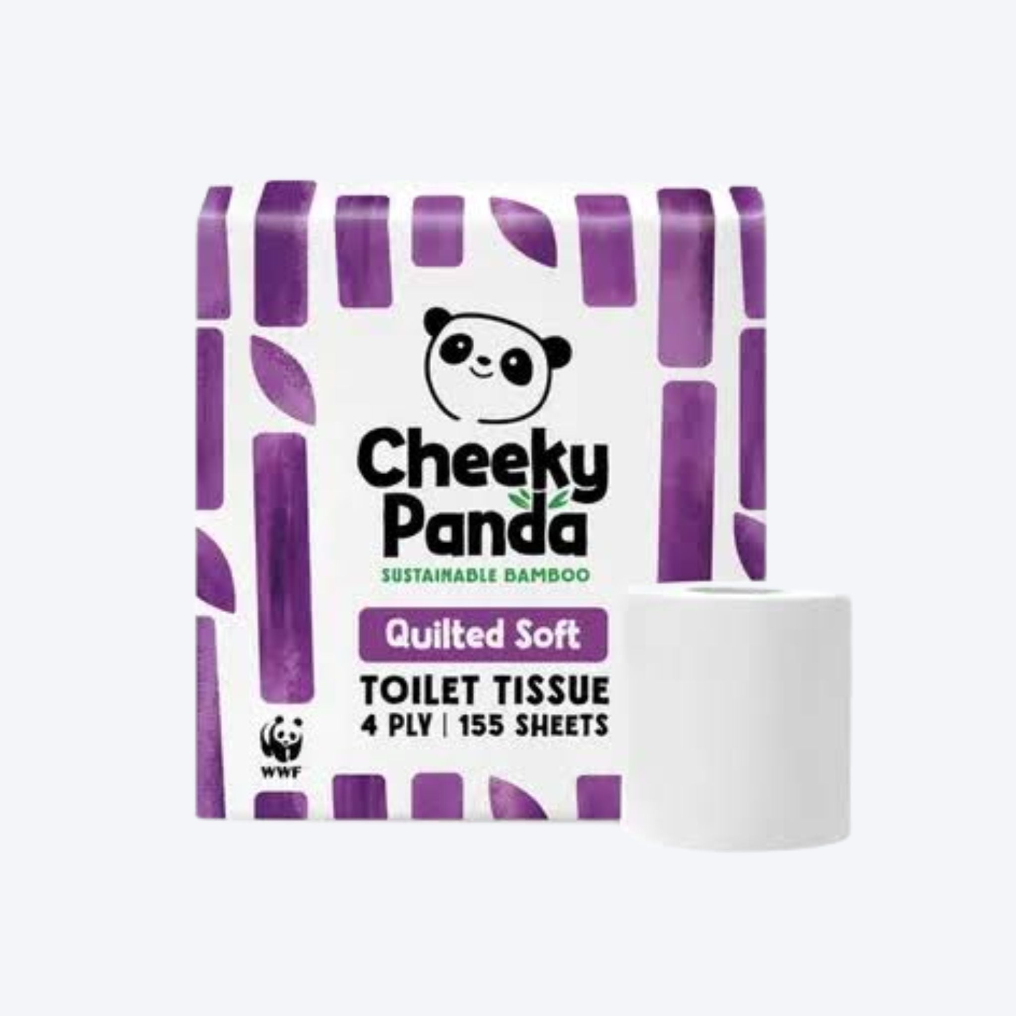 Cheeky Panda Quilted Soft Toilet Tissue x9