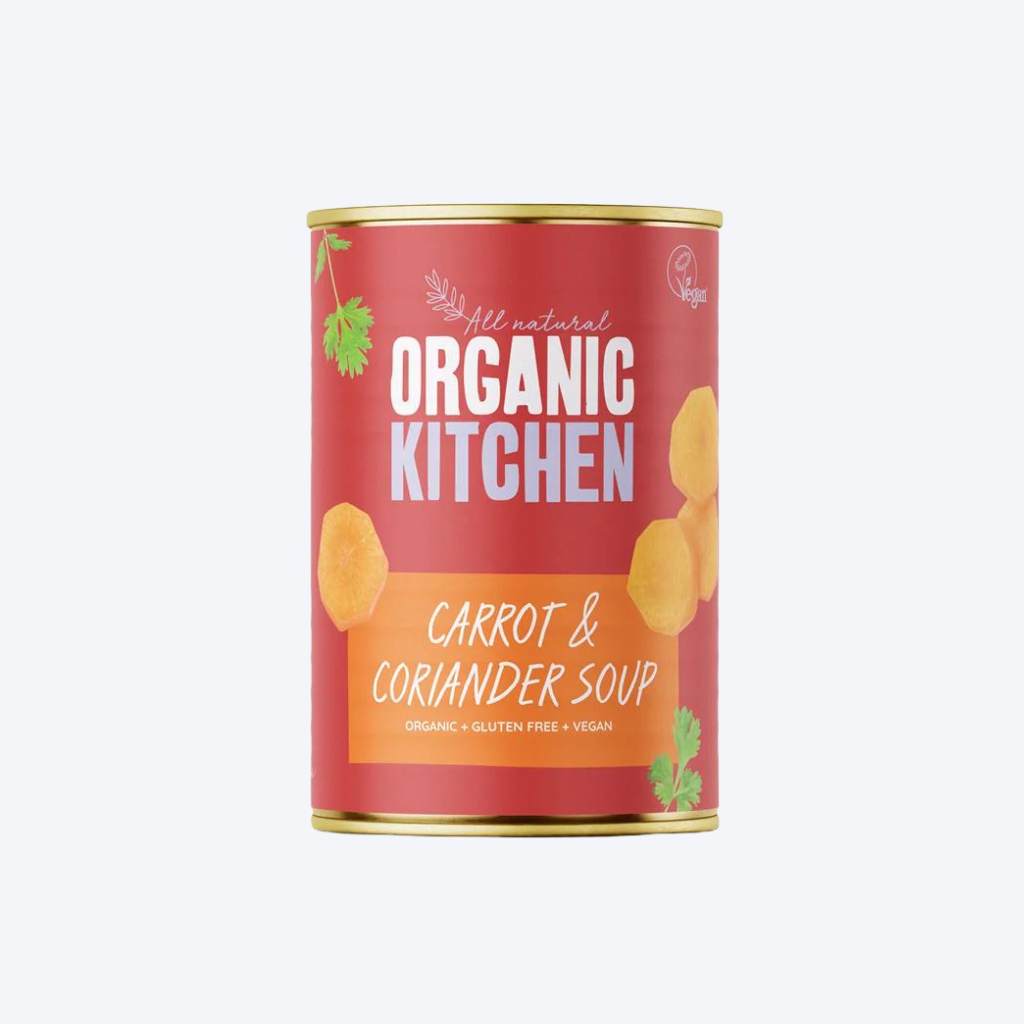 Organic Kitchen Carrot & Coriander Soup - 400g