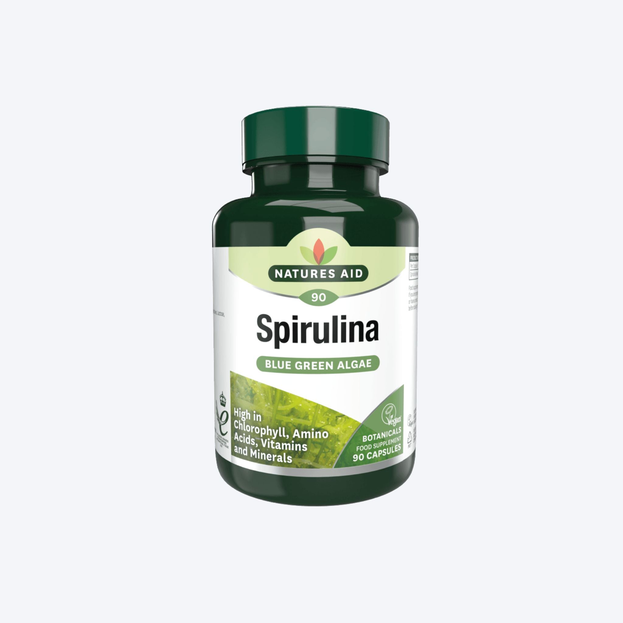 Natures Aid Spirulina x90 Capsules