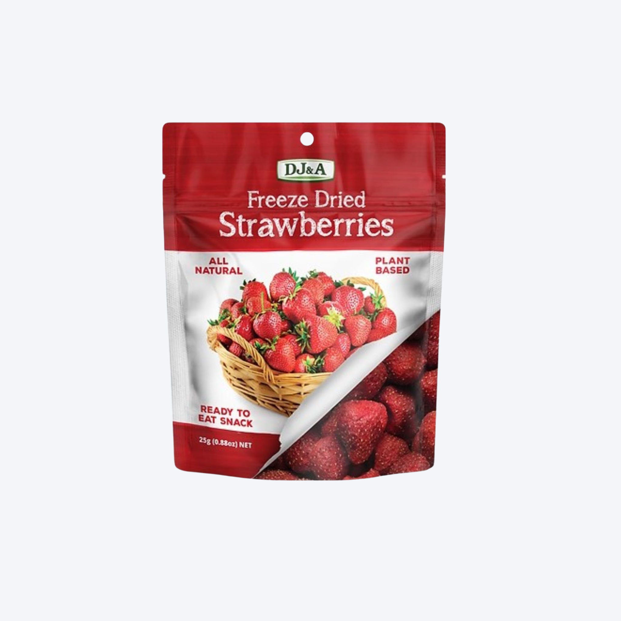 DJ&A Freeze Dried Strawberries - 25g