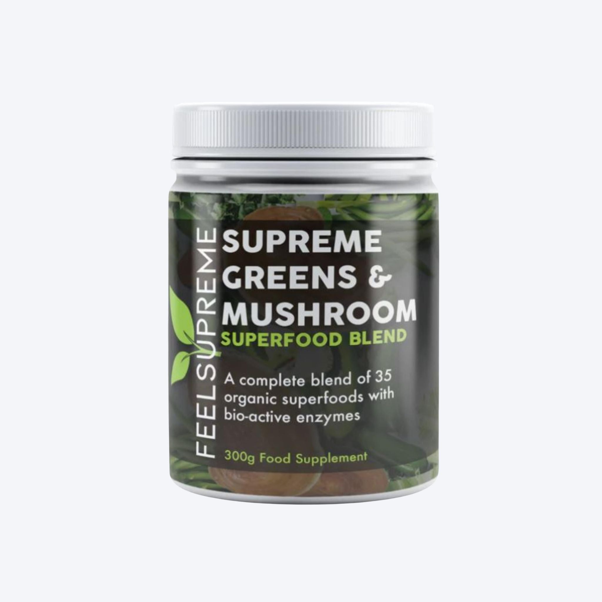 Feel Supreme Supreme Greens & Mushroom Superfood Blend - 300g