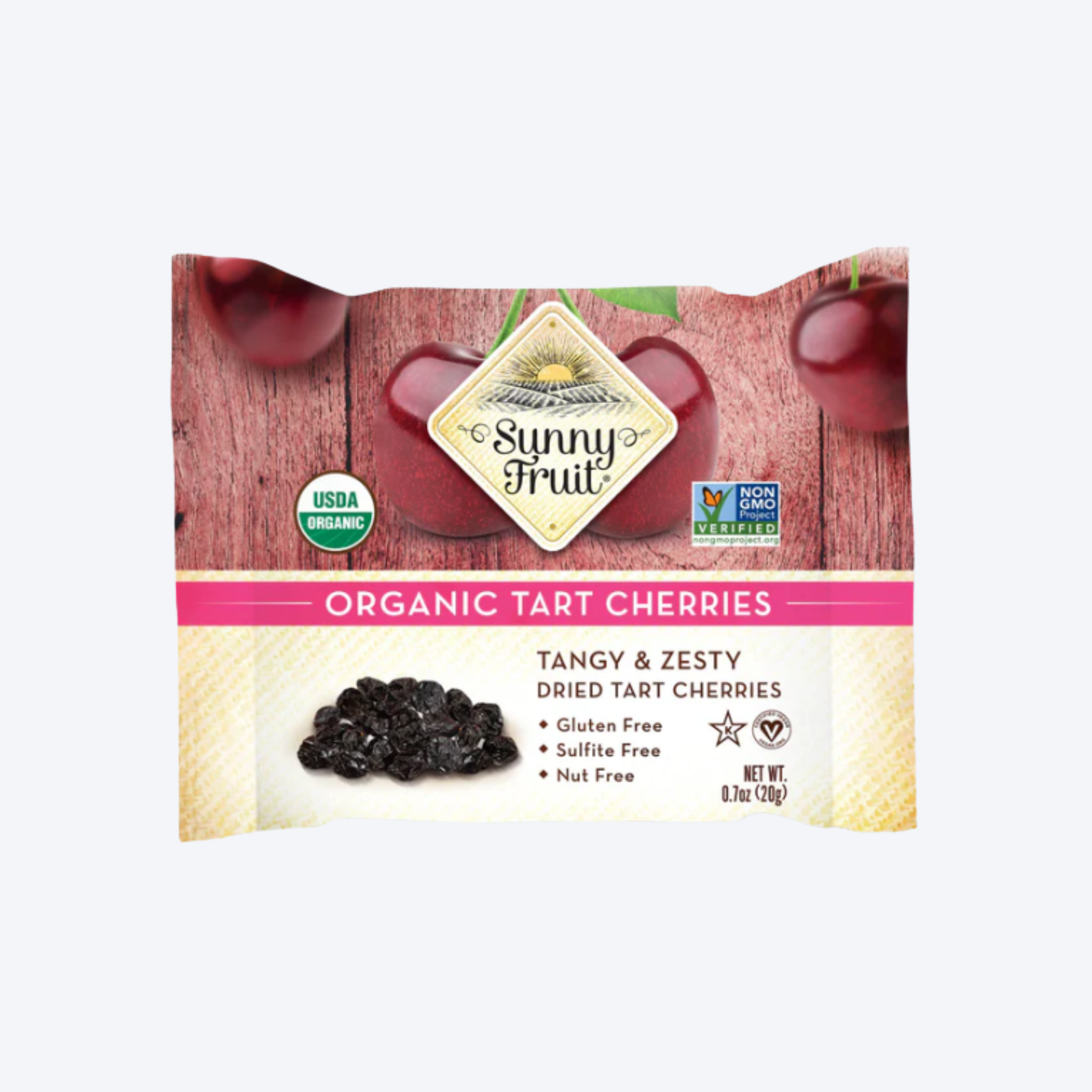 Sunny Fruit Organic Tart Cherries - 20g
