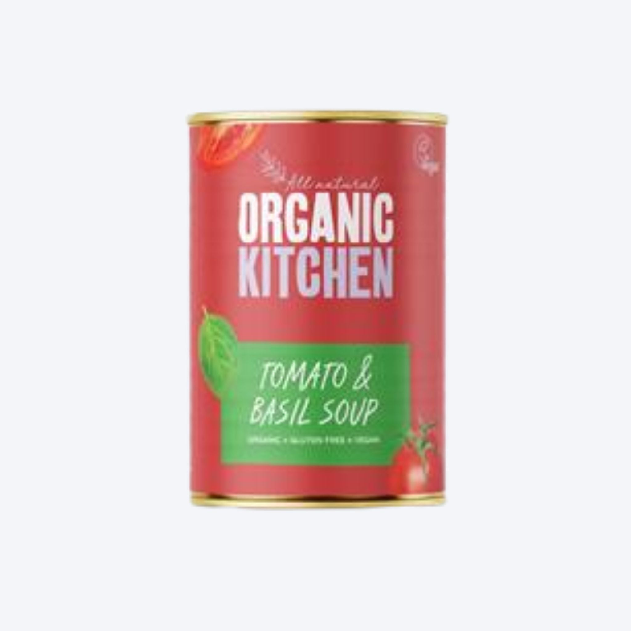 Organic Kitchen Tomato & Basil Soup - 400g