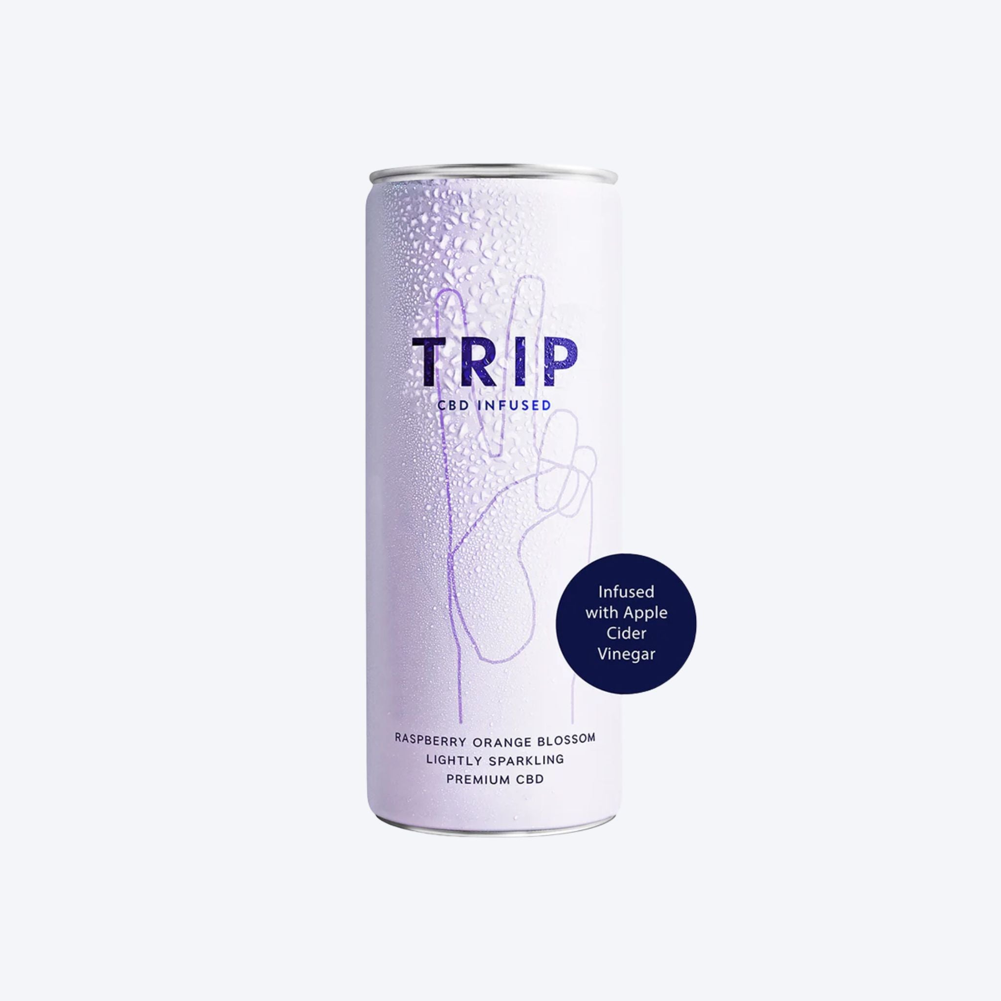 Trip CBD Infused Raspberry Orange Blossom Can