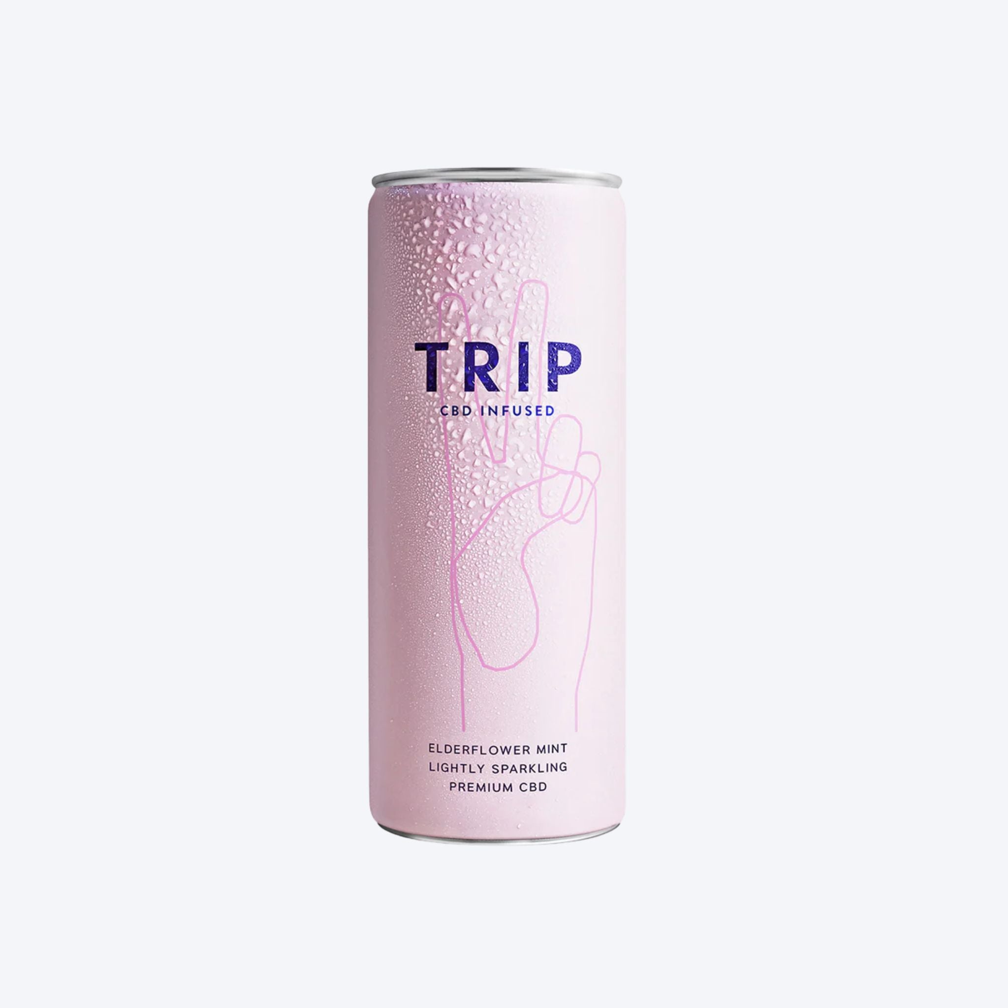 Trip CBD Infused Elderflower Mint Can