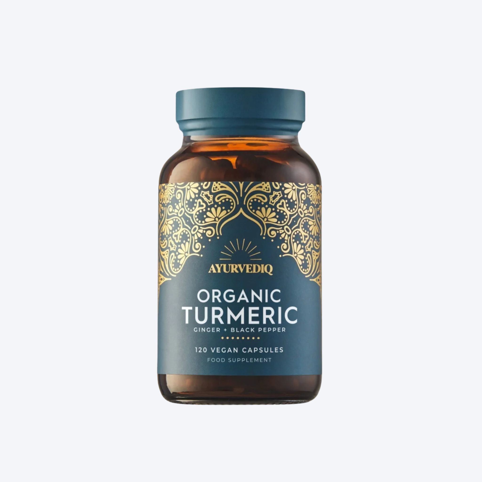 Ayurvediq Organic Turmeric x120 Capsules