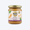 Biona Organic Unsalted Crunchy Peanut Butter - 250g