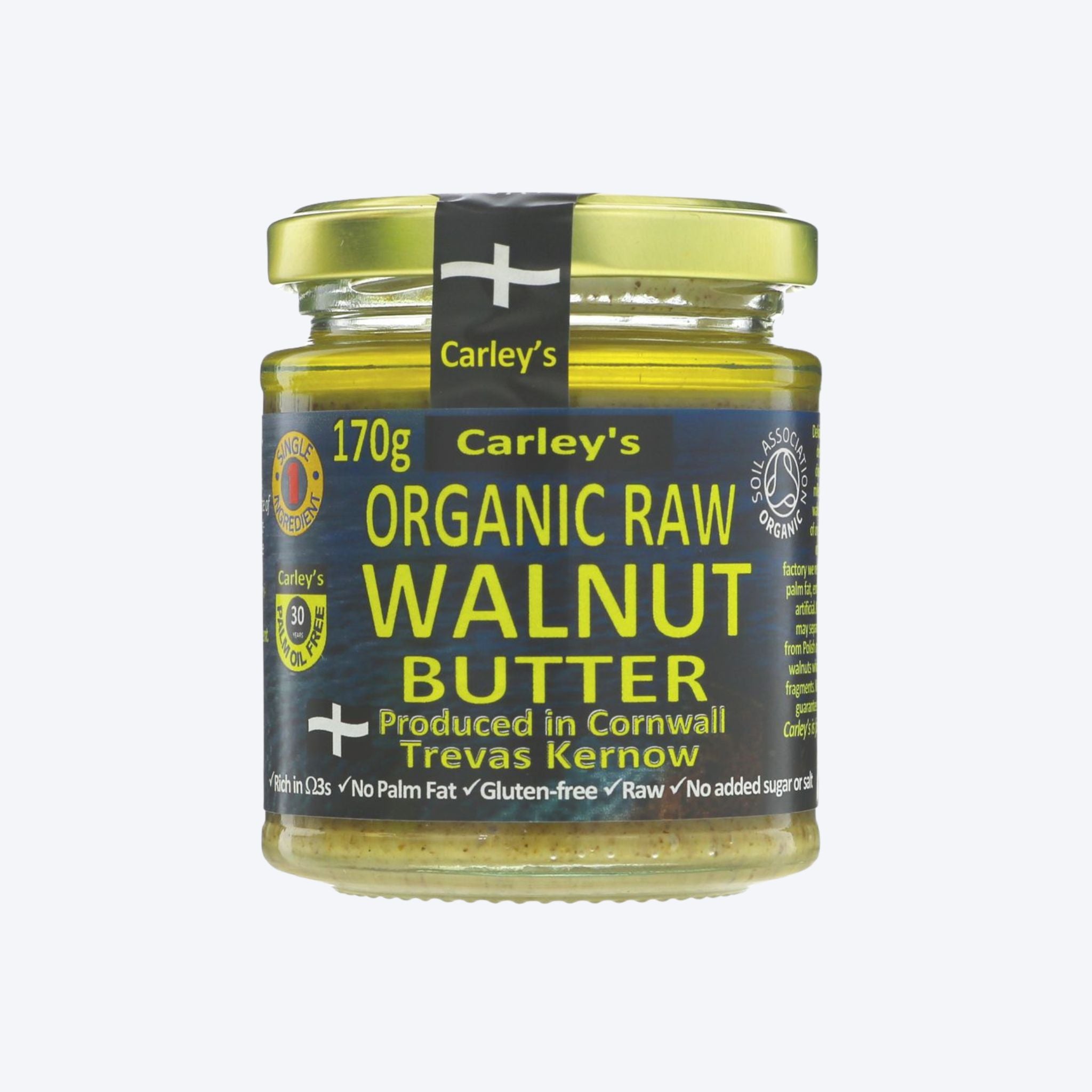 Carley's Organic Walnut Butter - 170g