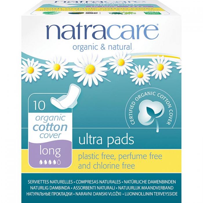 Natracare 10x Long Ultra Pads