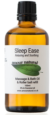 Amour Natural Sleep Ease Body and Bath Rollerball Refill Oil 100ml