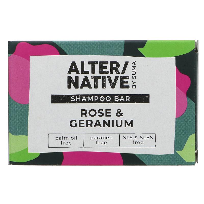 Alter/Native Shampoo Bar Rose & Geranium 90g
