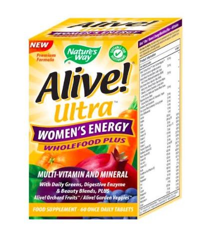 Alive Women Energy Ultra 60 Tabs