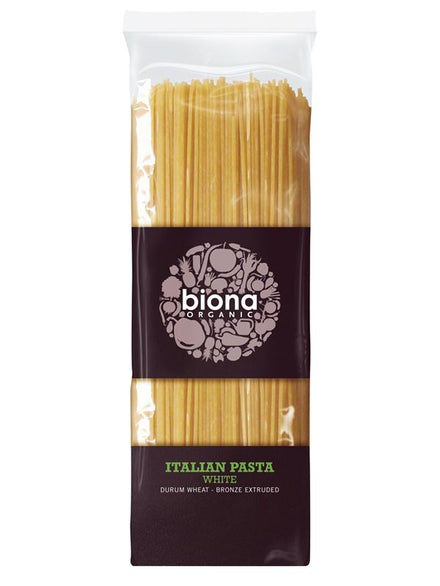 Biona Italian White Wheat Pasta Spaghetti 500g
