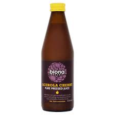 Biona Organic Acerola Pure Pressed Juice 330ml