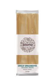 Biona Spelt Spaghetti Organic White Pasta 500g
