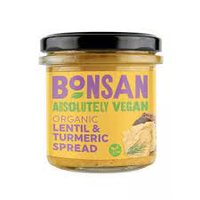 Bonsan Vegan Lentil & Turmeric spread 140g