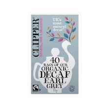 Clipper Tea Organic Decaf Earl Grey Tea 40x Bags