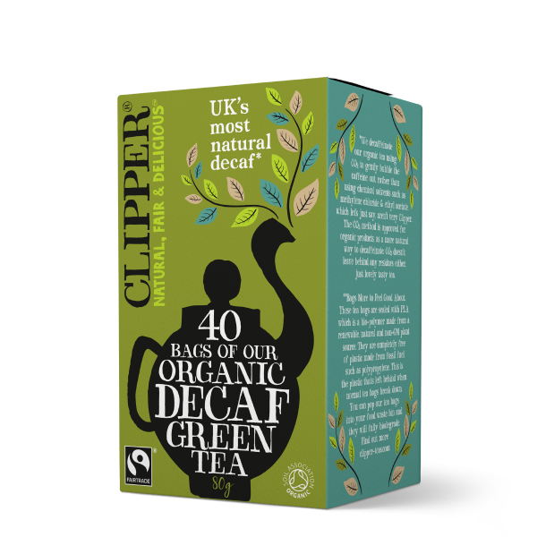 Clipper Teas Decaf Organic Green Tea