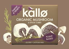 Kallo Organic Mushroom Stock Cubes x6