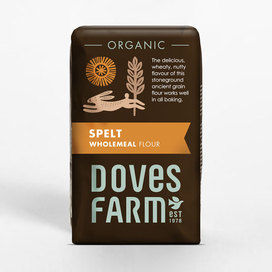 Doves Farm organic Wholemeal Spelt Flour 1kg