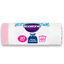 Ecozone Biodegradable Caddy Liners 60L  x20 bags
