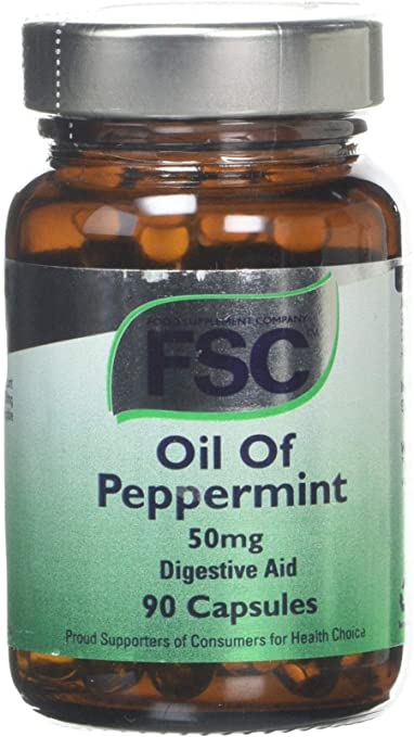 FSC Oil of Peppermint 50mg 90 Caps