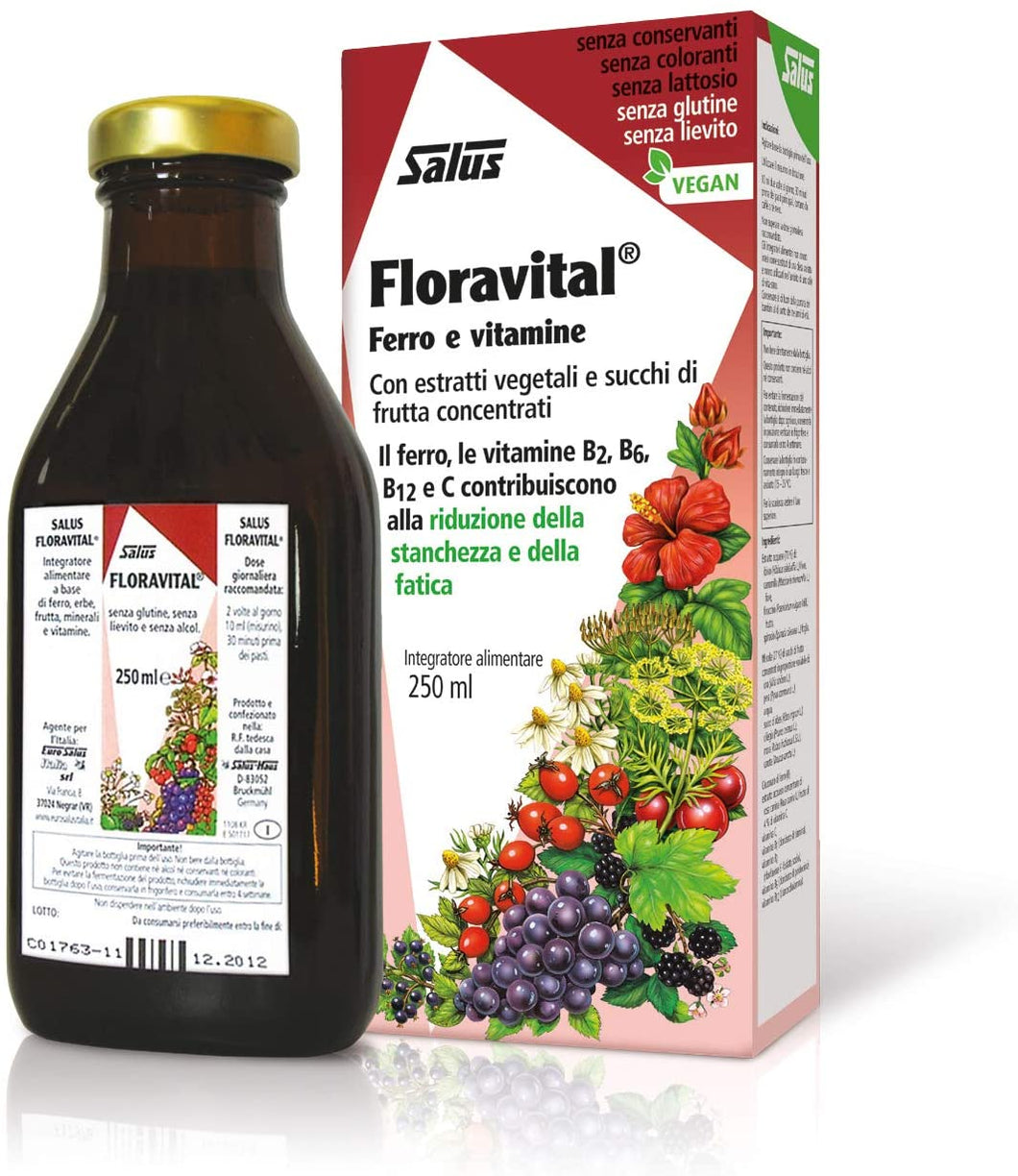 Floravital Liquid Iron and Vitamins 250mls