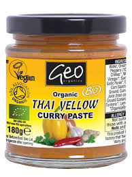 Geo Organics Thai Yellow Curry Paste 150g