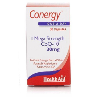 Health Aid Mega Strength CoQ-10 30mg 30 Caps