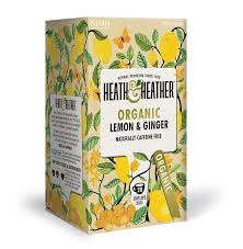 Heath & Heather Organic Lemon & Ginger