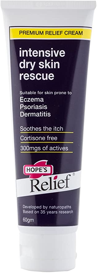 Hope’s Relief Intensive Dry Skin Rescue - Eczema, Psoriasis, Dermatitis