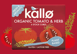 Kallo Organic Tomato and Herb Stock Cubes x6