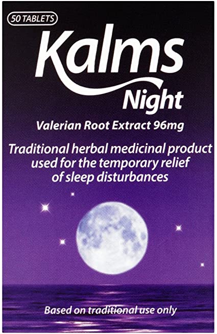 Kalms Night Valerian Root Extract 50 Tabs