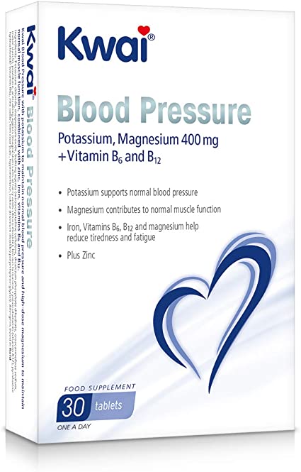 Kwai Blood Pressure Potassium 30 Tabs