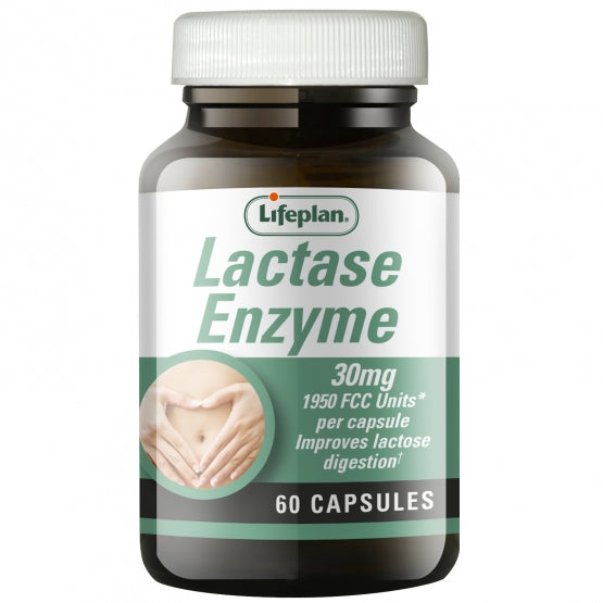 Lifeplan Lactase Enzyme 60 Caps