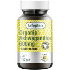 Lifeplan Organic Ashwaganda 600mg