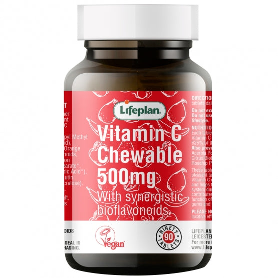 Lifeplan Vitamin C Chewable 500mg