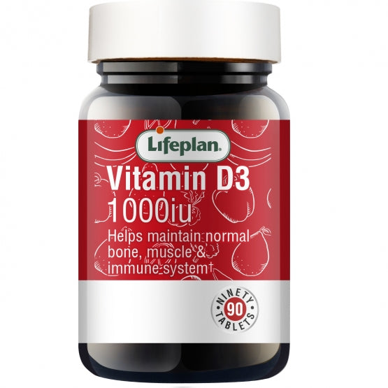 Lifeplan Vitamin D3  1000iu 90 Tabs